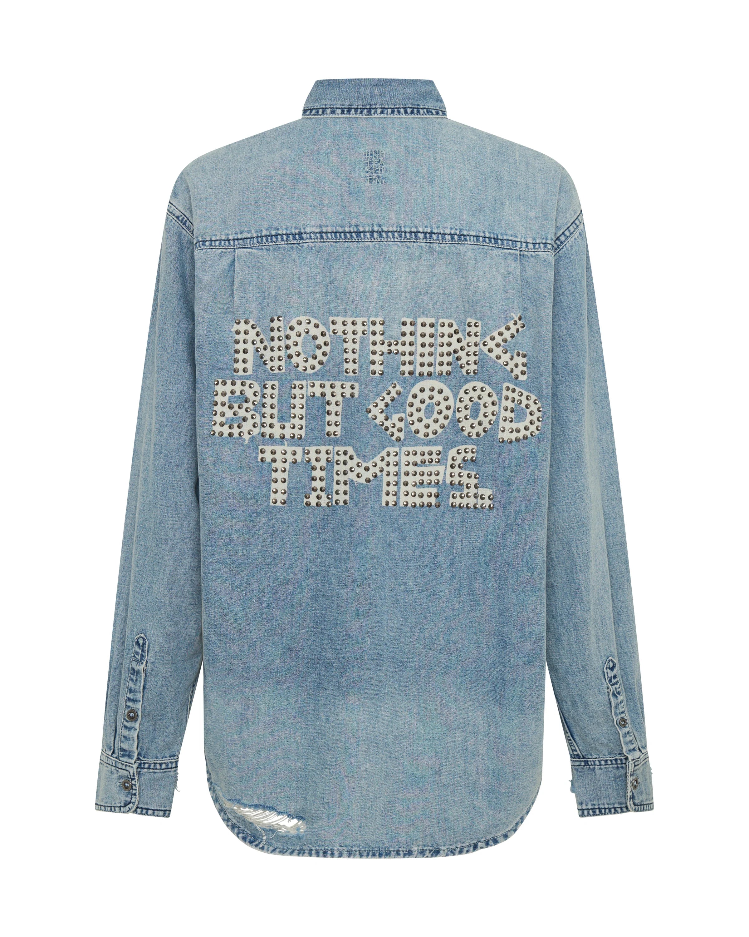 ONE TEASPOON // Limited Edition Denim Shirt SALTY DOG