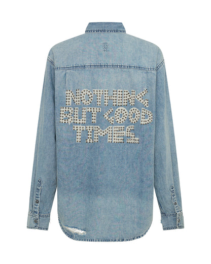 ONE TEASPOON // Limited Edition Denim Shirt SALTY DOG