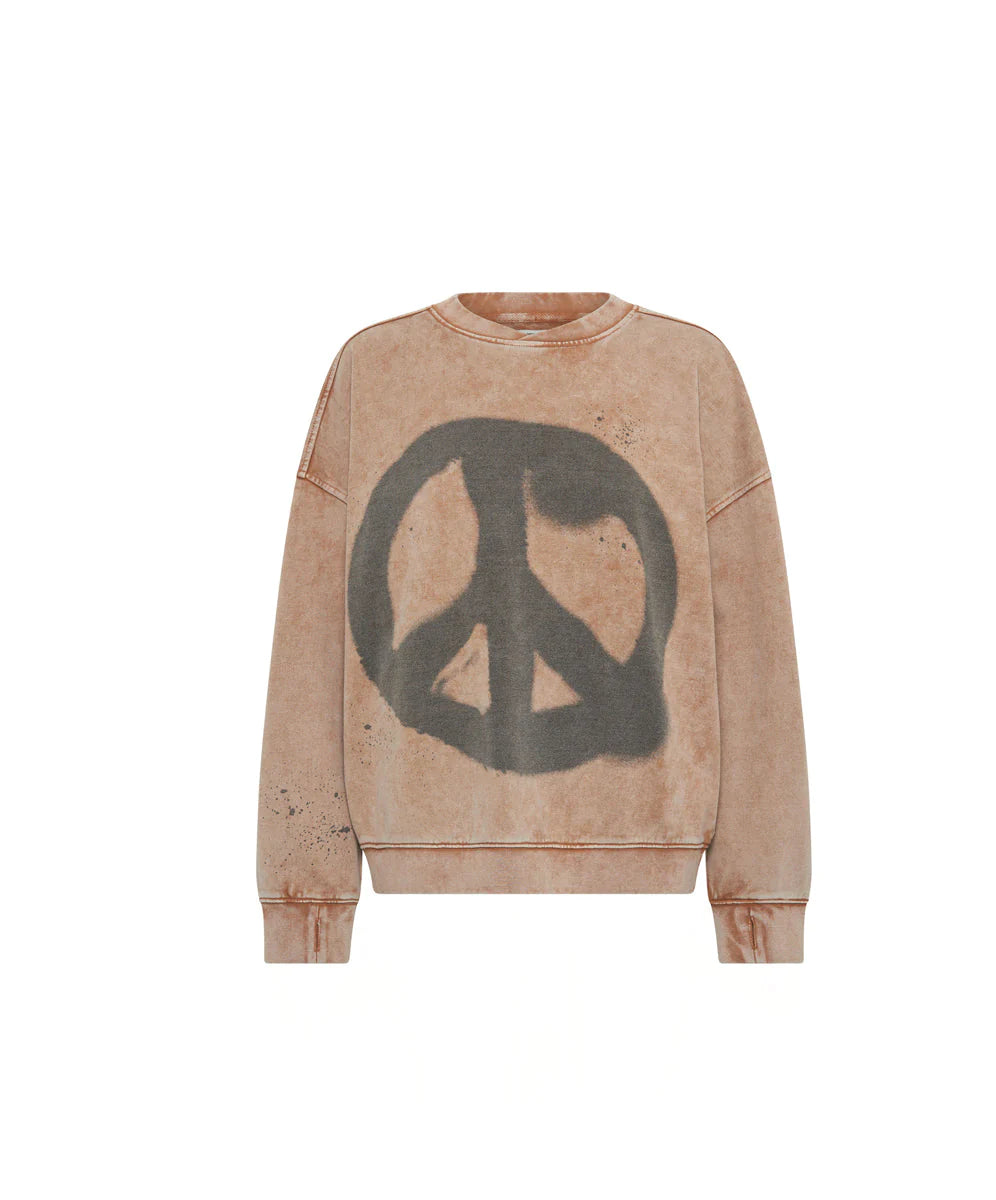 ONE TEASPOON // Peace Retro Sweater STONE