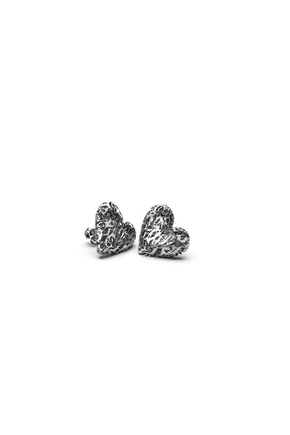 SGC // Death Metal Hearts Earrings