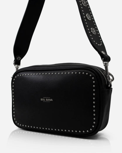 SOL SANA // Camera Bag BLACK SILVER