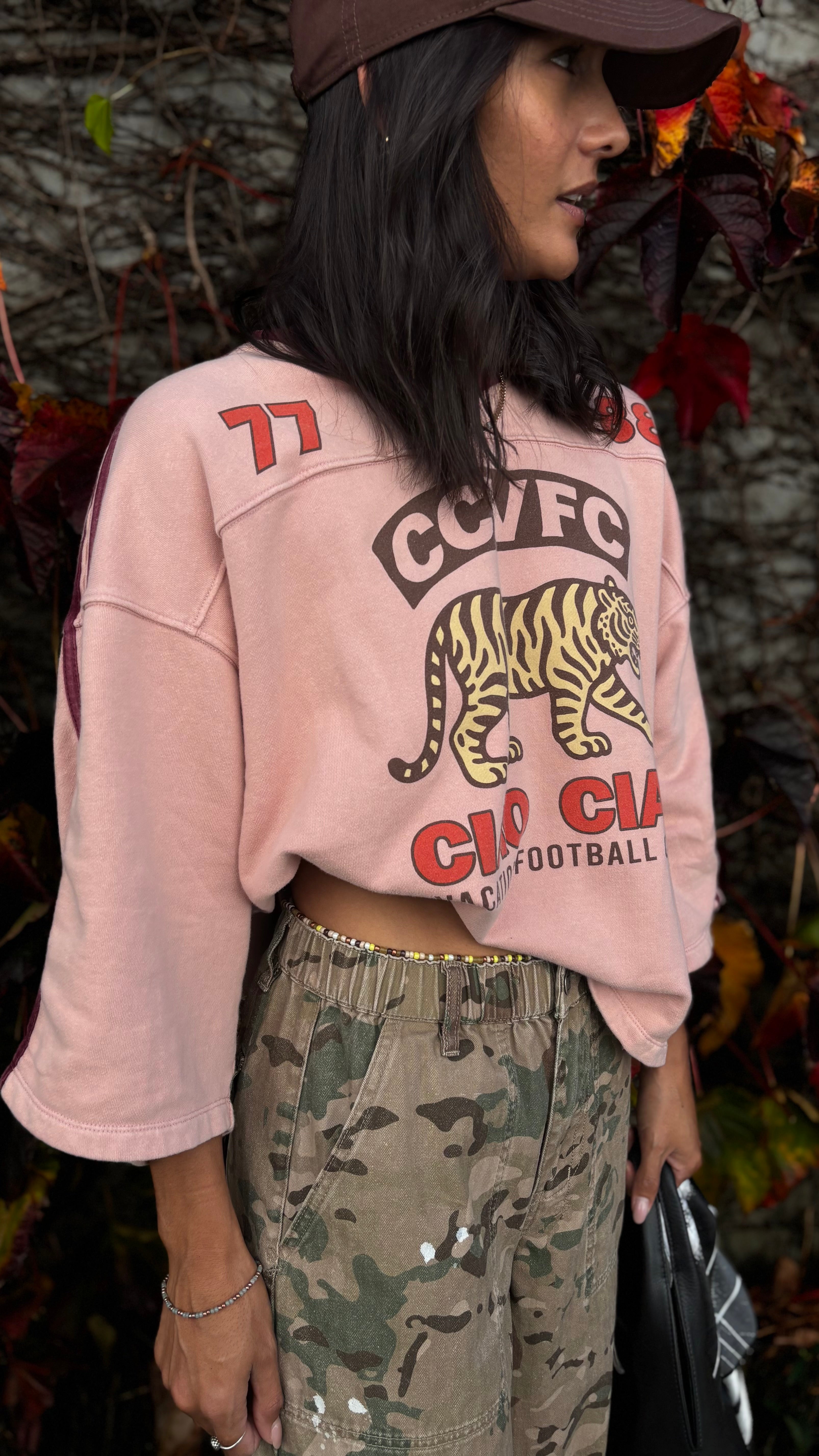 Tiger Spirit Club Sport Tee BLUSH