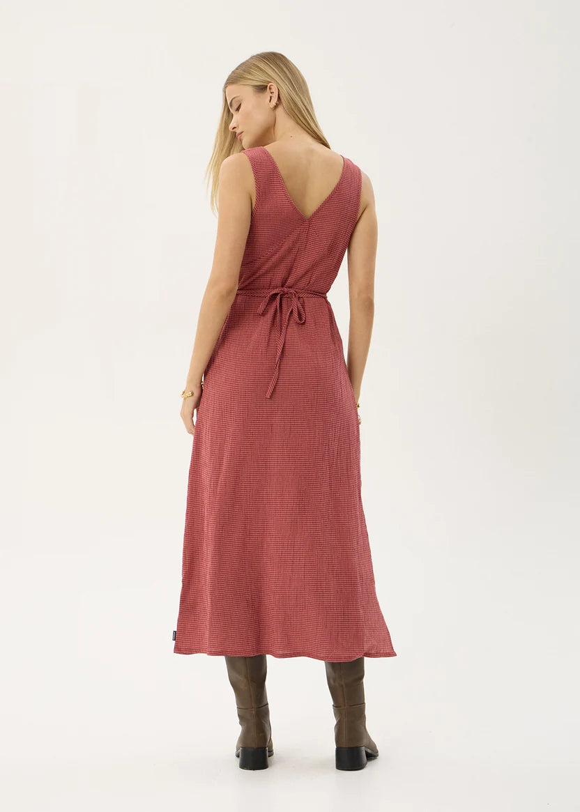 Tully Seerseeker Maxi Dress INDY ROSE CHECK