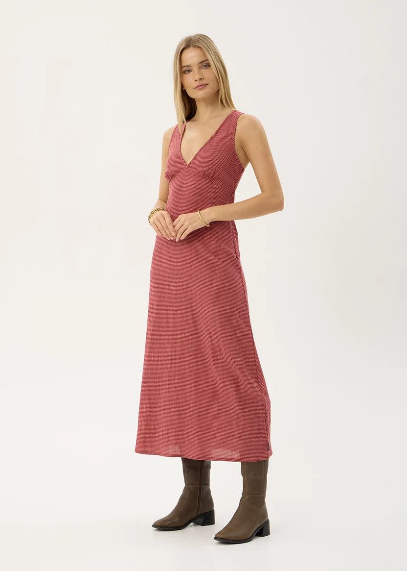 Tully Seerseeker Maxi Dress INDY ROSE CHECK