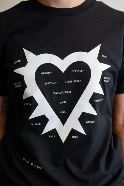 STOLEN GIRLFRIENDS CLUB // Spike Heart Tee **EXCLUSIVE