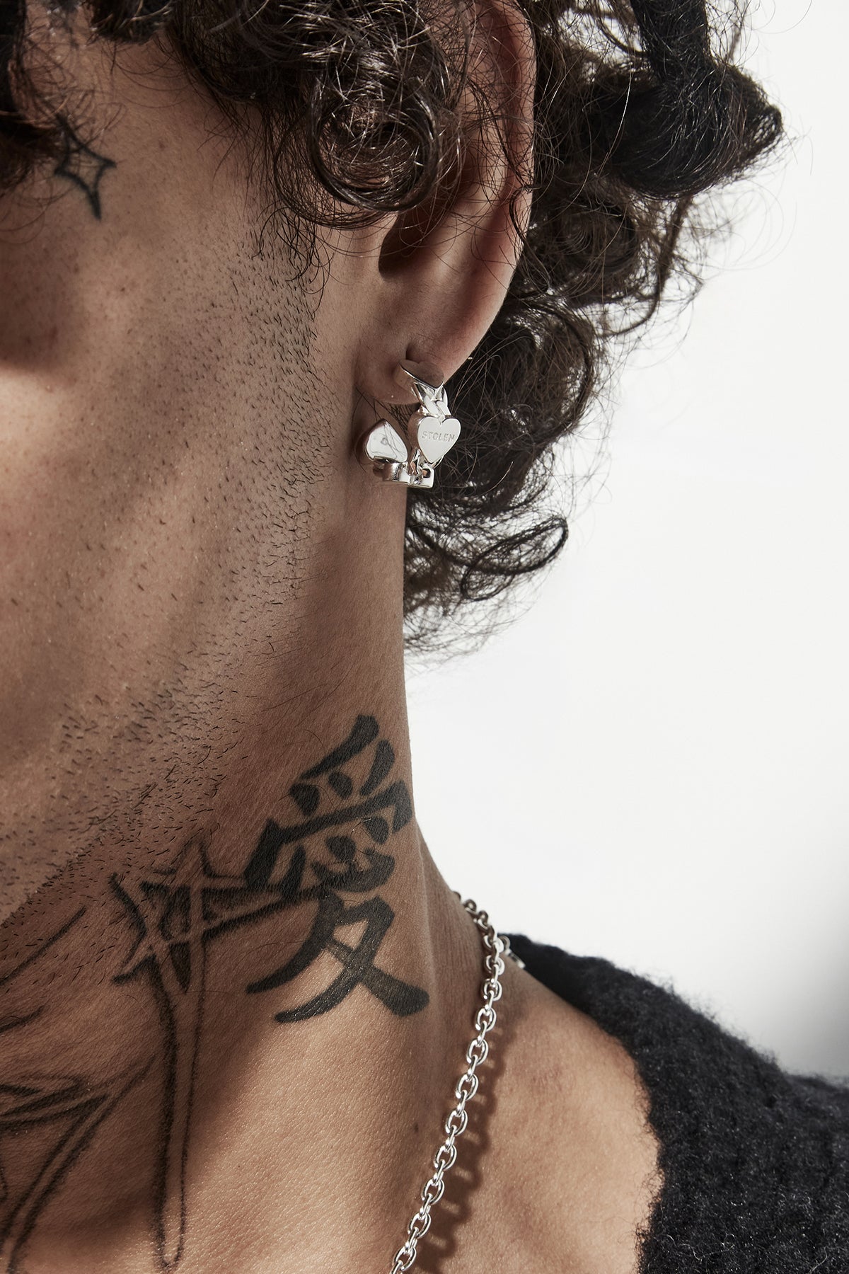 SGC // Love Chain Hoop Earring