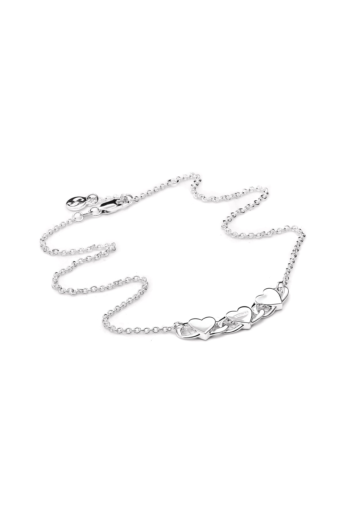 SGC // Triple Heart Love Chain Necklace