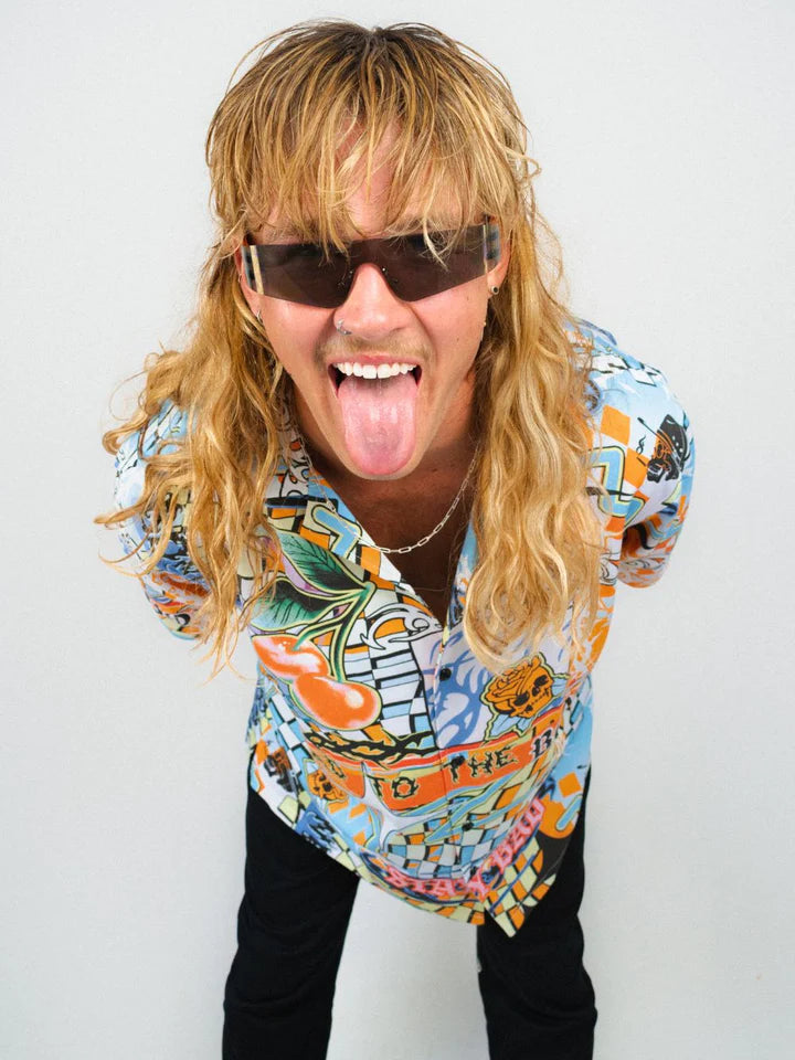 BILLY BONES // Satisfaction Bowlo Shirt RAINBOW