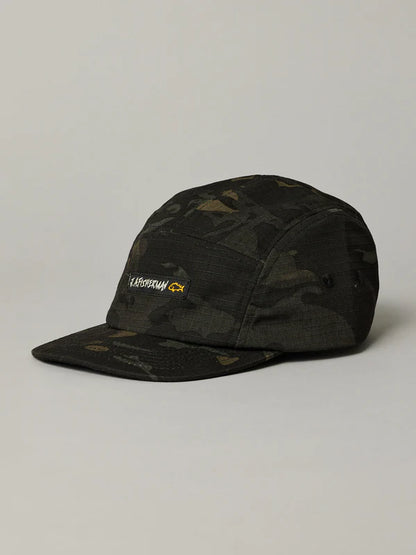 JAF // 5 Panel Cap BLACK CAMO