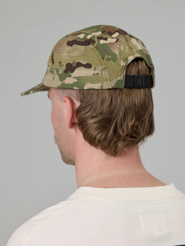 JAF // 5 Panel Cap GREEN CAMO