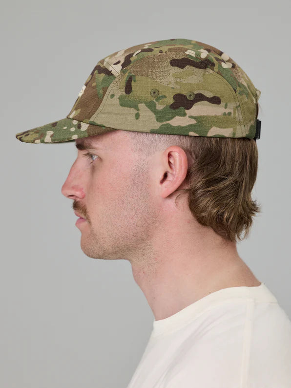 JAF // 5 Panel Cap GREEN CAMO