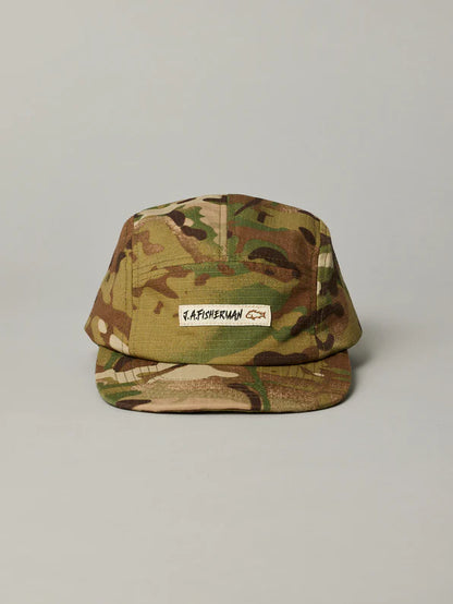 JAF // 5 Panel Cap GREEN CAMO