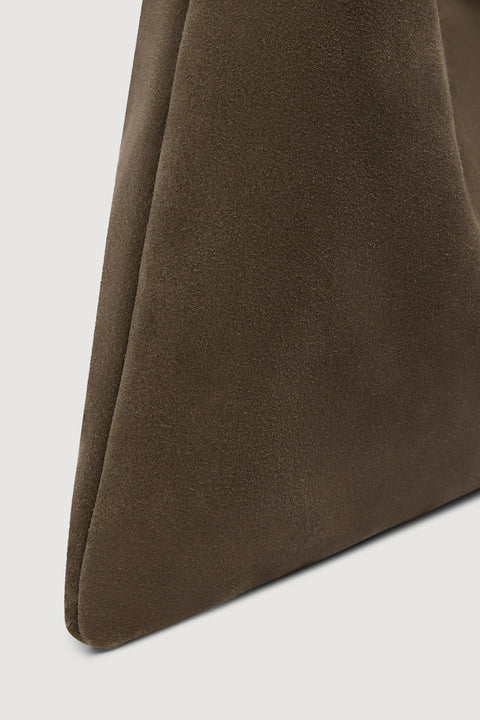 Willow Suede Hobo Bag BARK