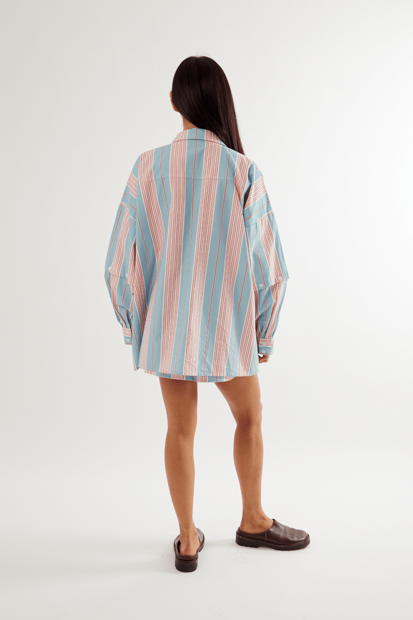 COMMONPLACE // Eastern Shirt BABY BLUE PINK