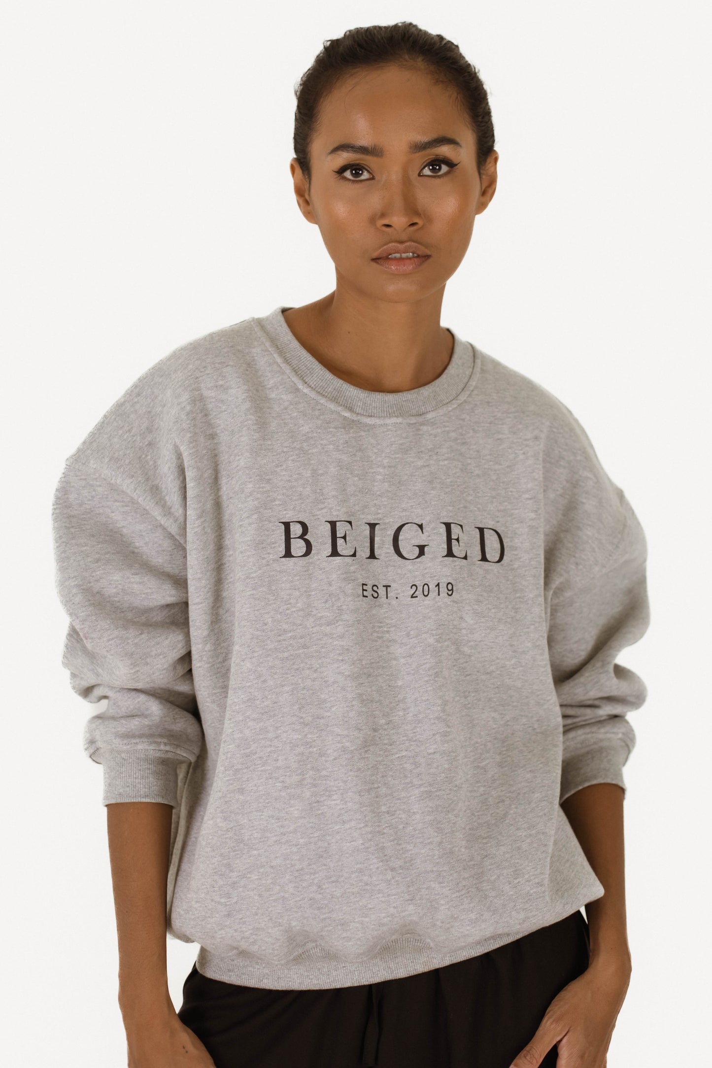 BEIGED // Heritage Sweater GREY MARLE