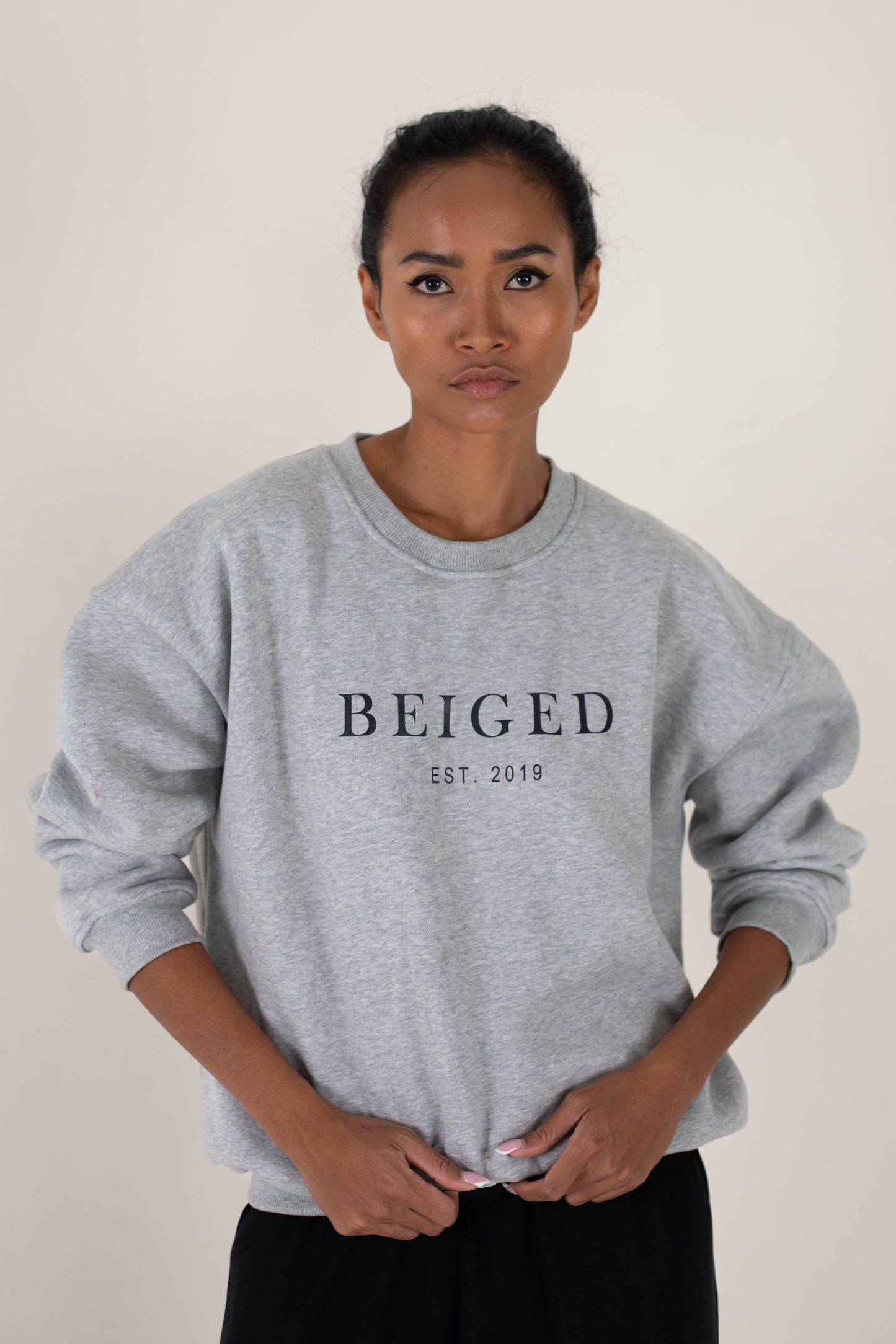 BEIGED // Heritage Sweater GREY MARLE