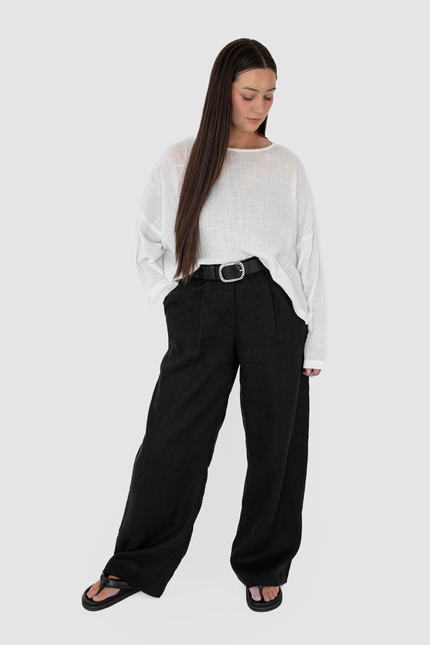 BEIGED // Lu Top WHITE