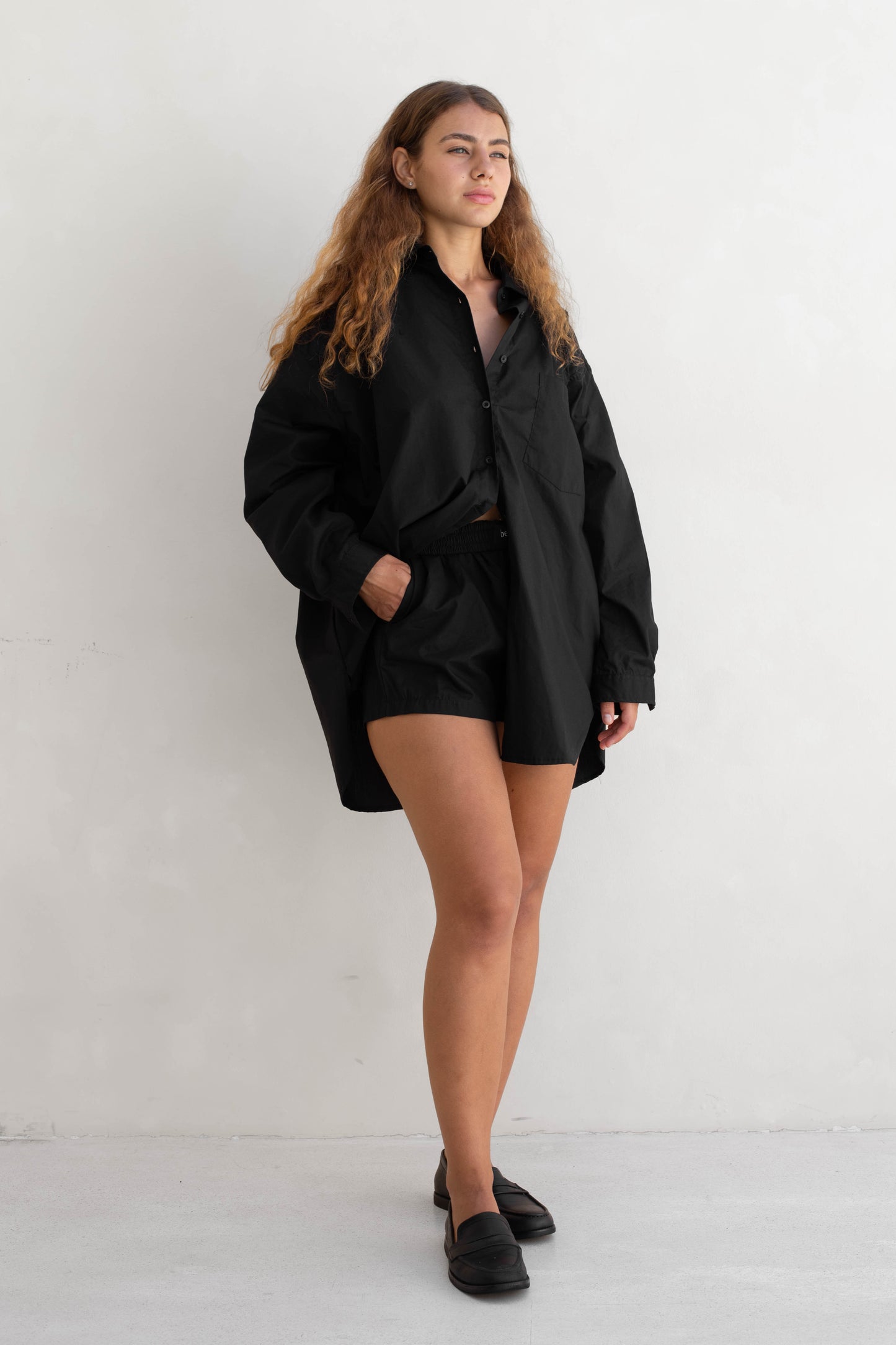 BEIGED // Willa Shirt BLACK