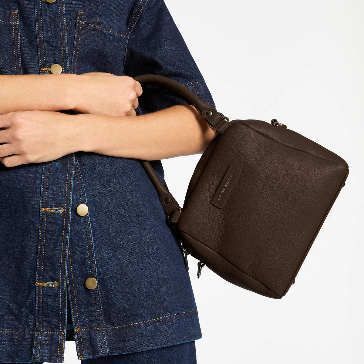 STATUS ANXIETY // Mini Mountains Bag COCOA