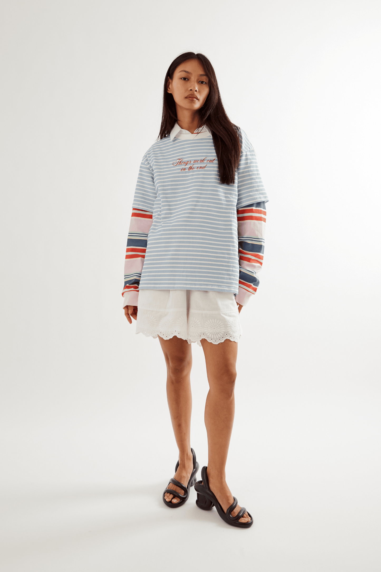 COMMONPLACE // Morale Tee BABY BLUE