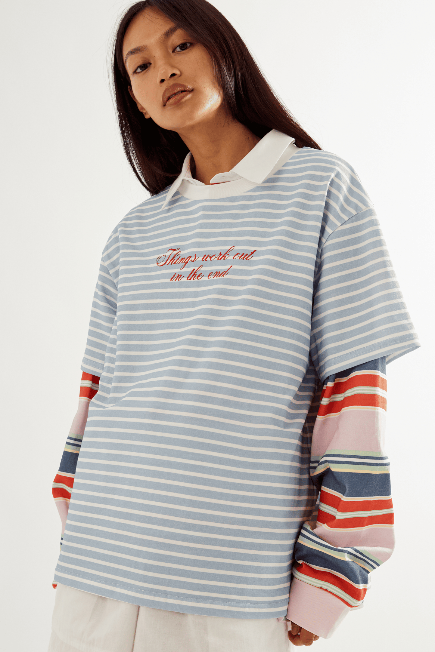 COMMONPLACE // Morale Tee BABY BLUE