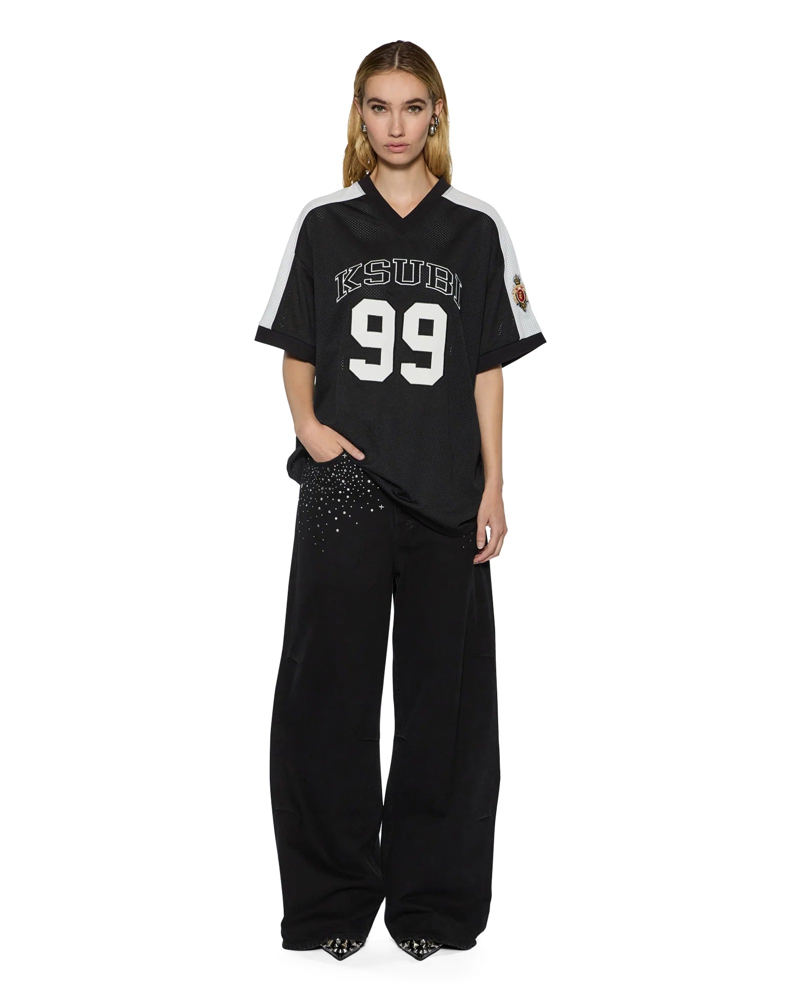 KSUBI // 99 SS Jersey BLACK
