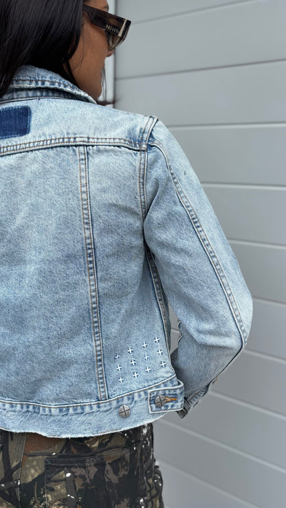 PRE-LOVED // KSUBI Denim Crop Jacket