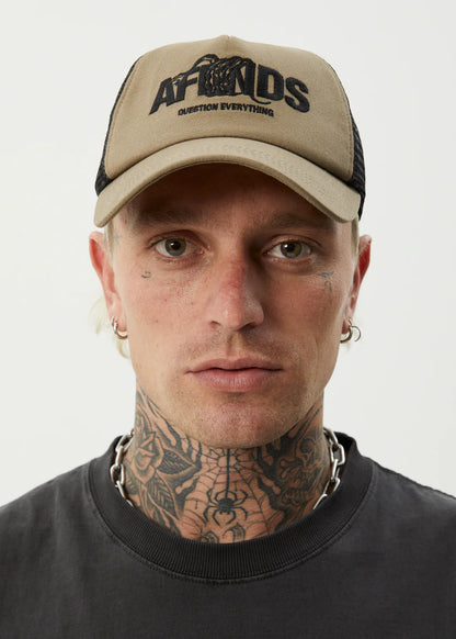 AFENDS // Tread 5 Panel Cap ELMWOOD