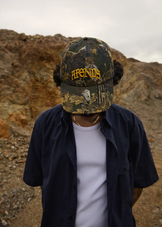 AFENDS // Find Me 6Panel Cap CAMO
