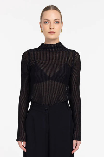 BLAK // A Little Bit More Top BLACK