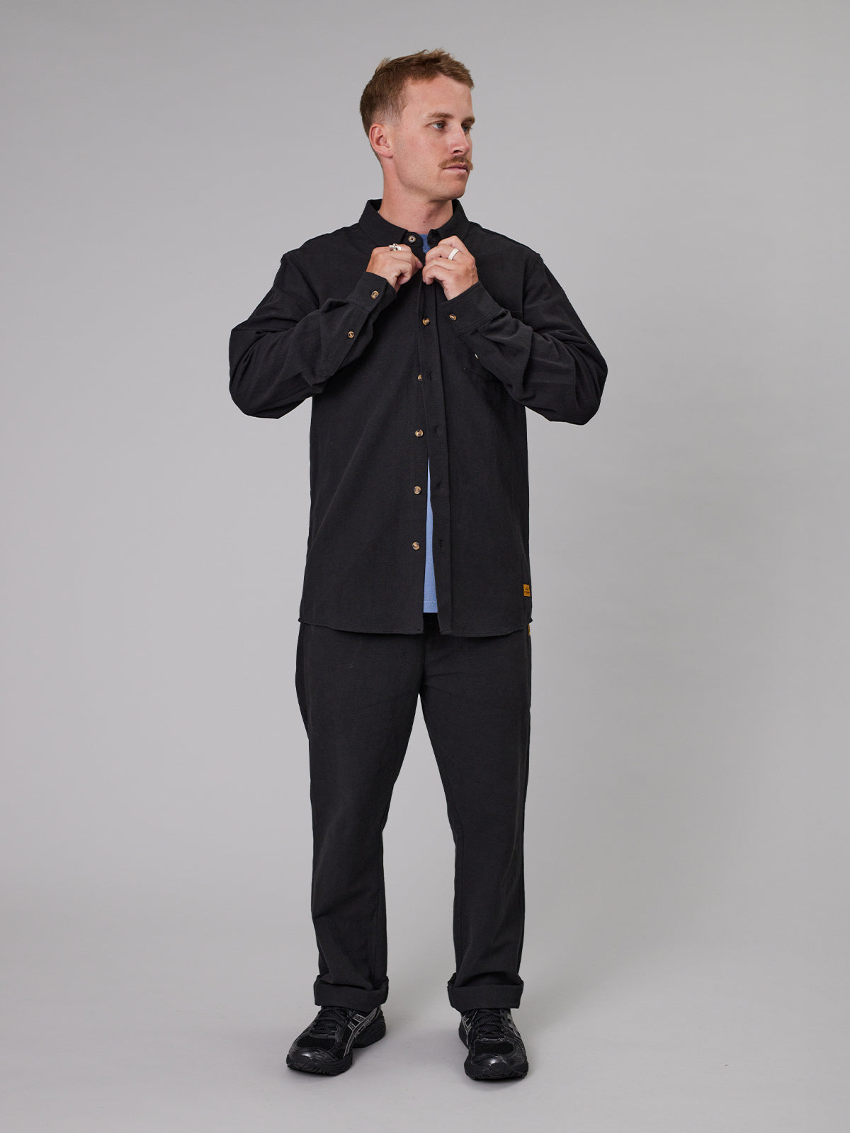 JAF // Anchorage Shirt DEEP BLACK