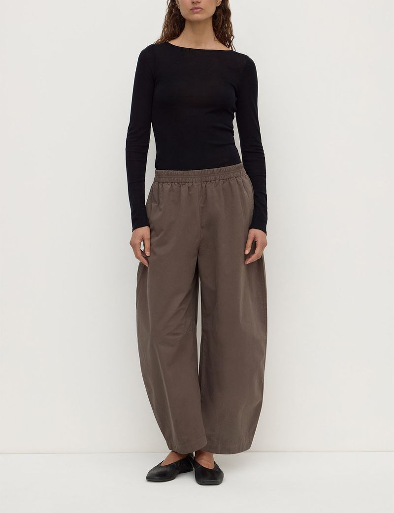 Lola Barrel Pant BARK