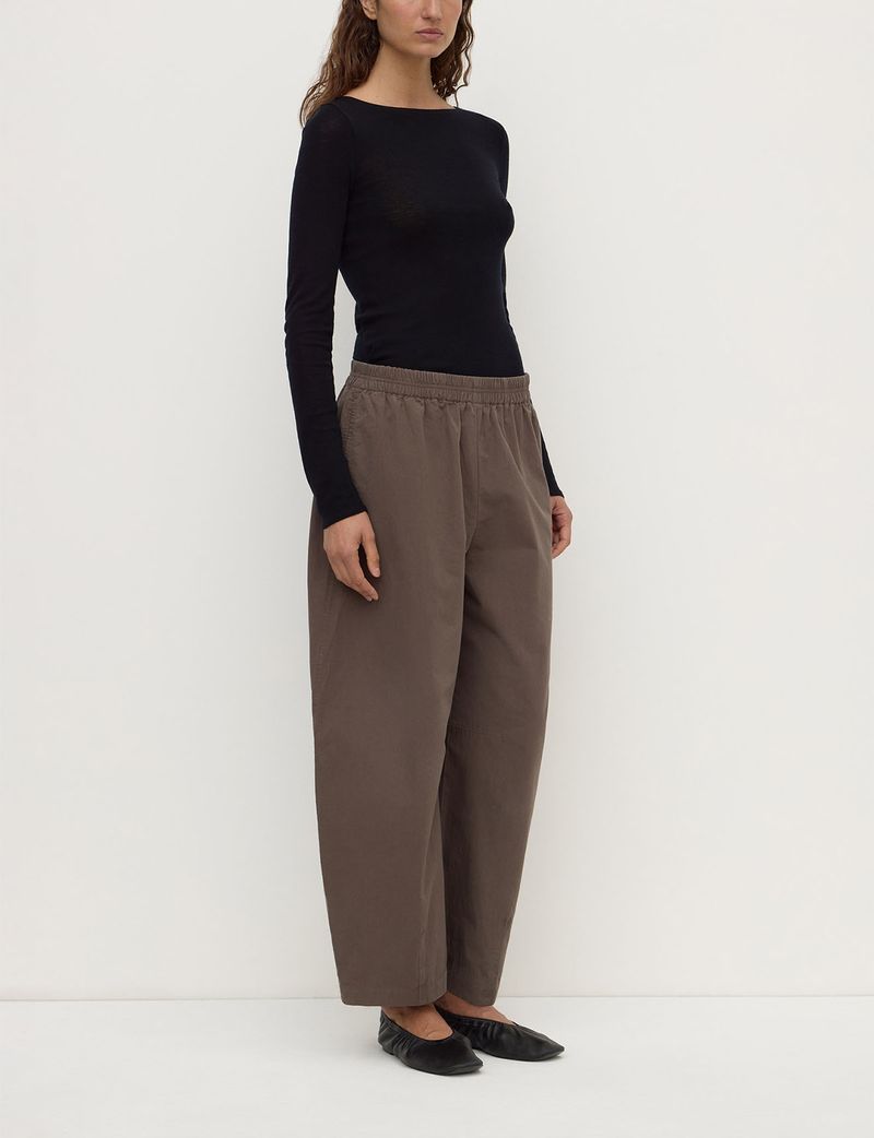 Lola Barrel Pant BARK
