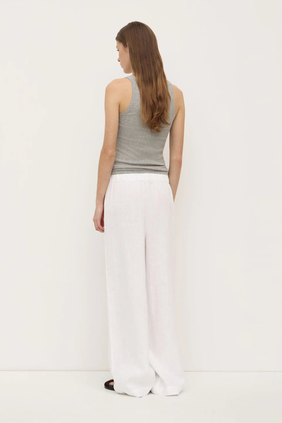 Everyday Linen Pant WHITE