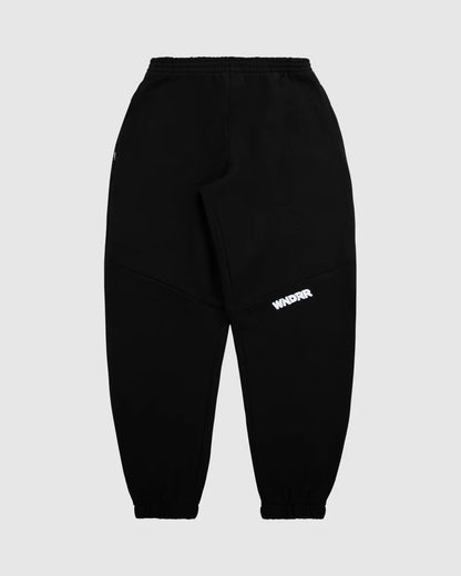WNDRR // Halo Baggy Trackpant BLACK