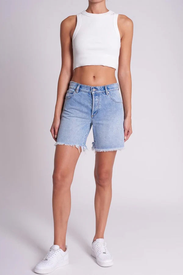 ABRAND // 95 Short Asha Mid VINTAGE BLUE