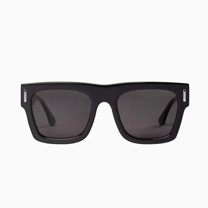 VALLEY // Alta GLOSS BLACK w. SILVER TRIM/BLACK LENS