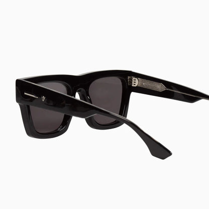 VALLEY // Alta GLOSS BLACK w. SILVER TRIM/BLACK LENS