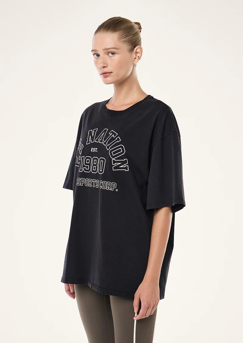 Altitude Tee WASHED BLACK