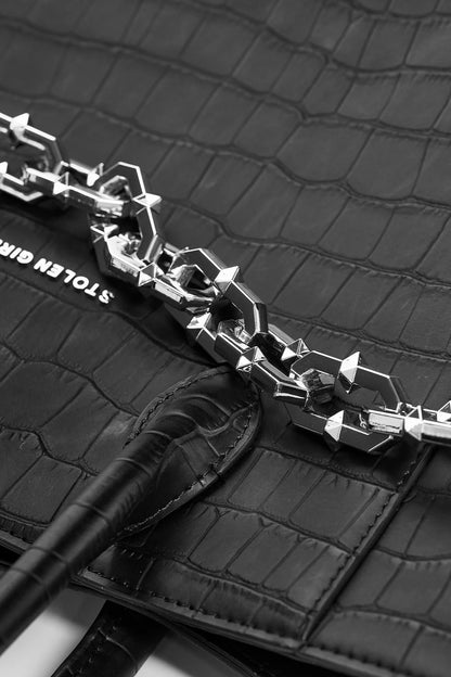 STOLEN GIRLFRIENDS CLUB // Amplifier Tote MATTE BLACK