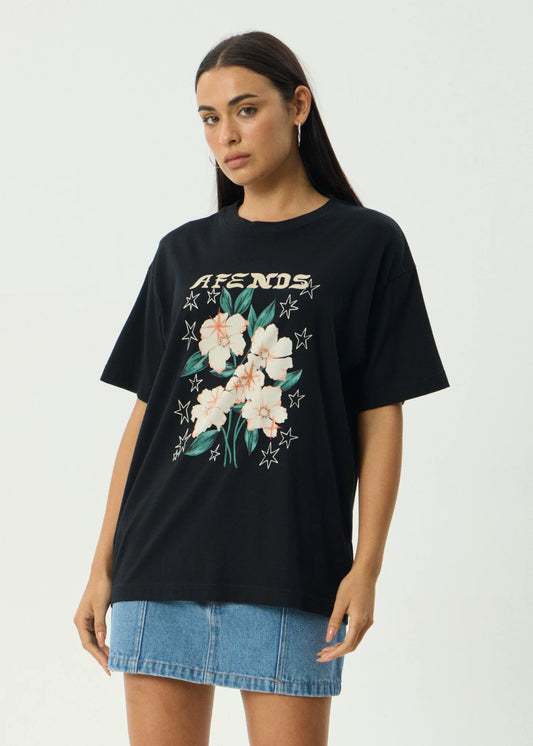 AFENDS // Anouk OS Tee BLACK