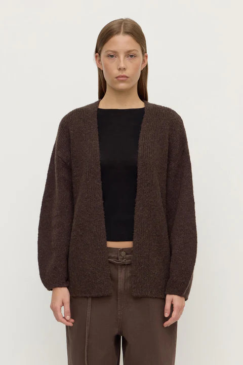 ASSEMBLY LABEL // Ariel Knit Cardigan DARK CHOC