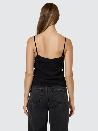 THRILLS // Asher Tie Top BLACK