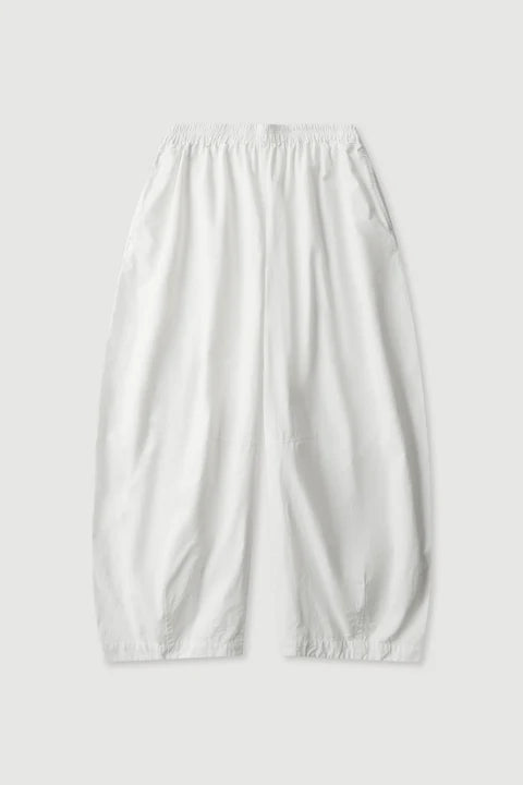 Lola Barrel Pant WHITE