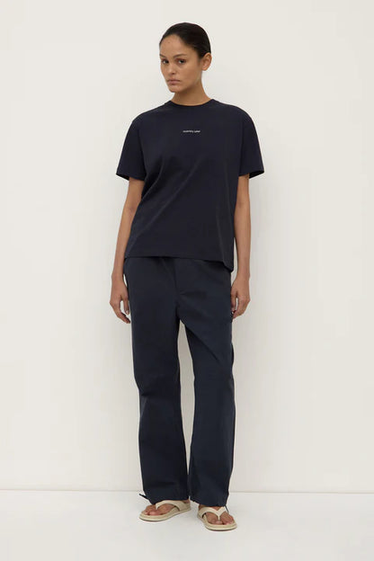 ASSEMBLY LABEL // Atelier Logo Tee True Navy/White