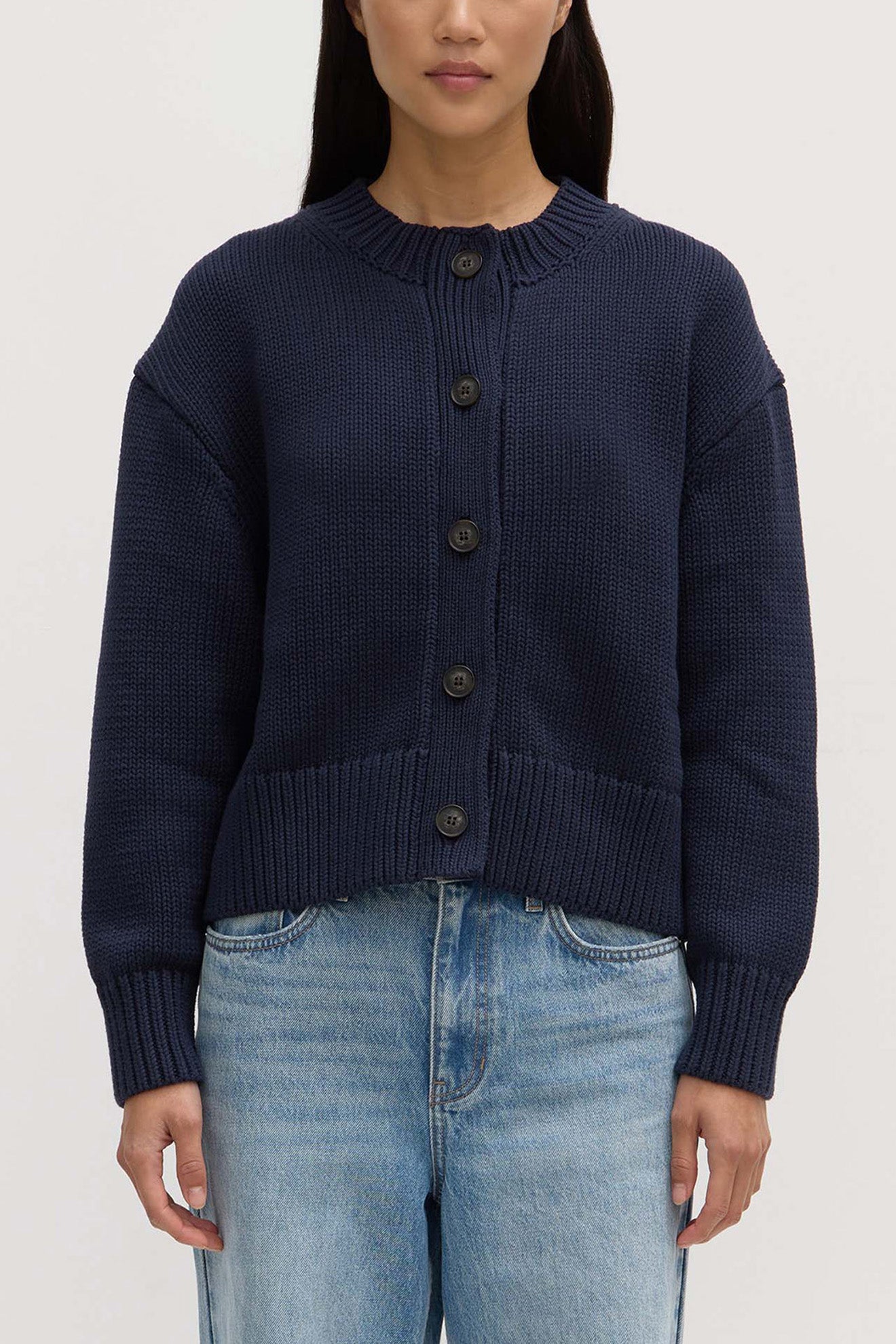 ASSEMBLY LABEL // Ava Knit Cardi INK