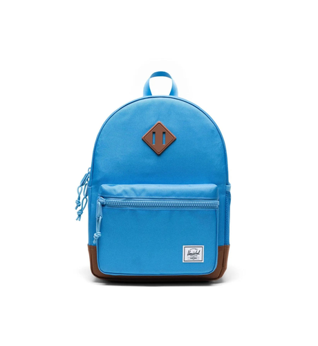 HERSCHEL // Heritage Youth Backpack AZURE BLUE/SADDLE BROWN