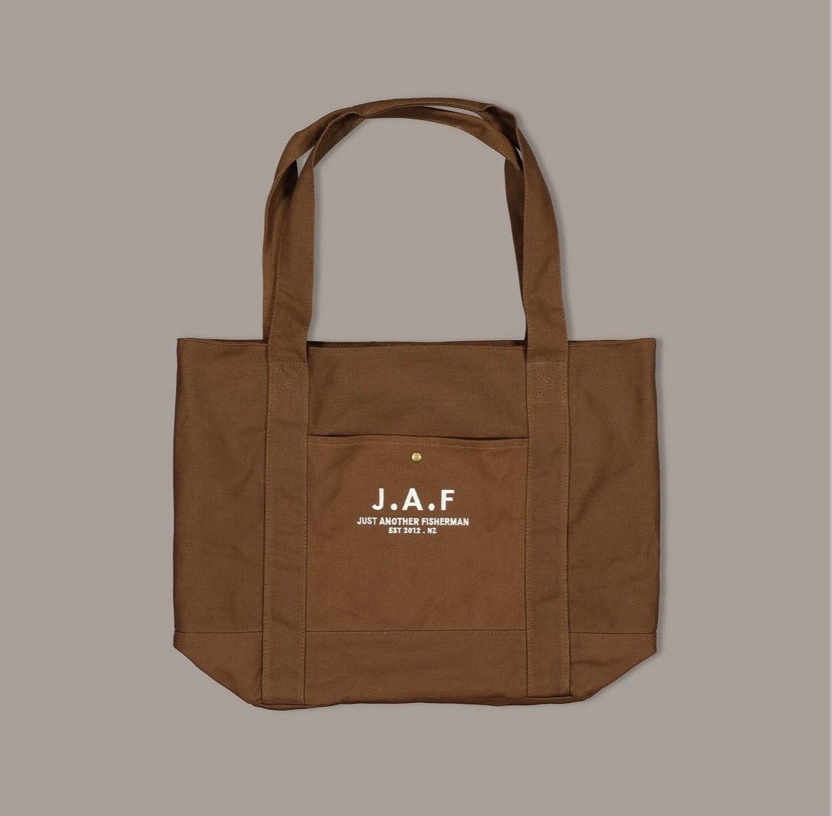 JAF // Long Haul Tote Bag BROWN
