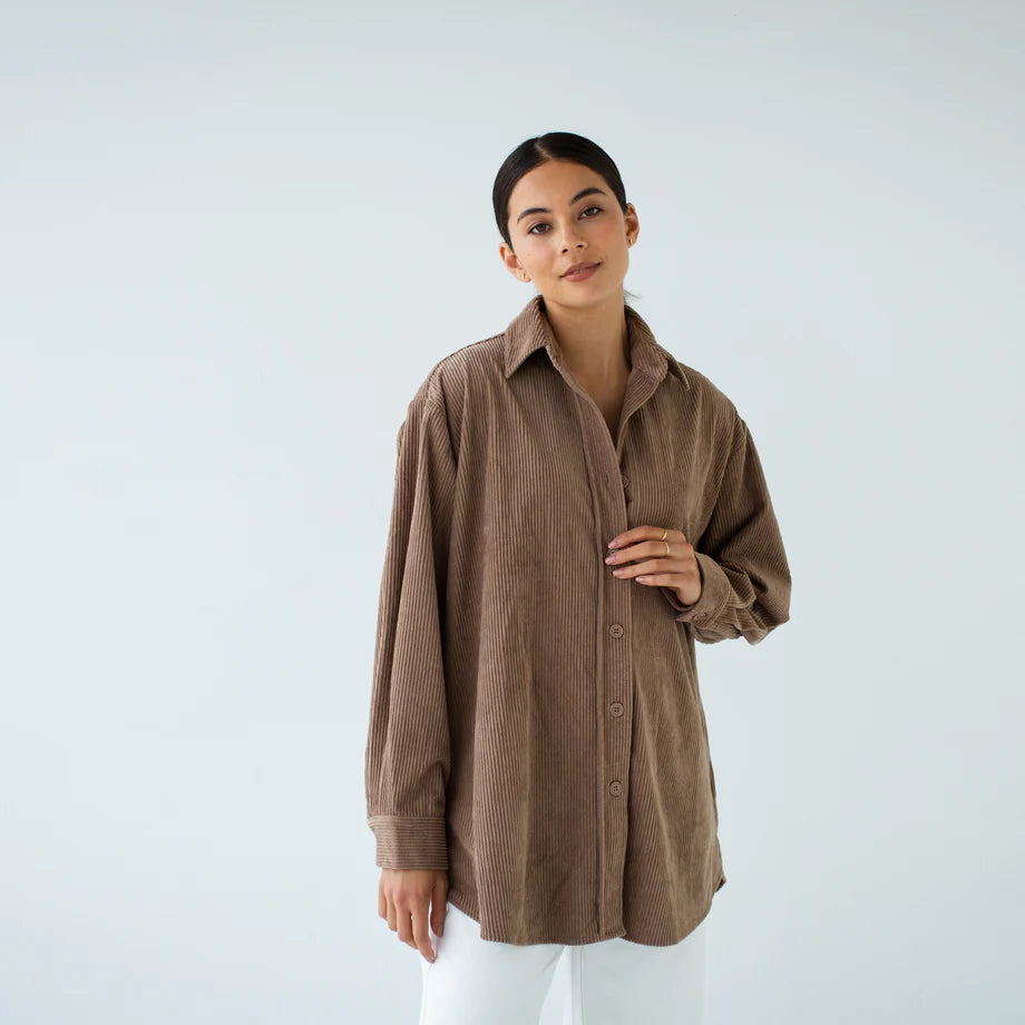 S O P H I E // Shacket Jacket SAND