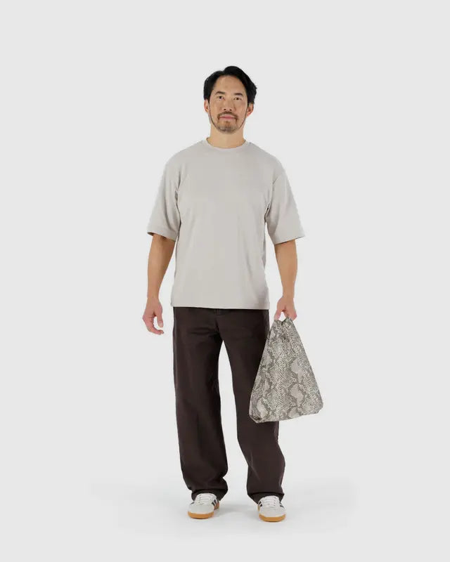 BAGGU // Baby Baggu Reusable Bag SNAKESKIN